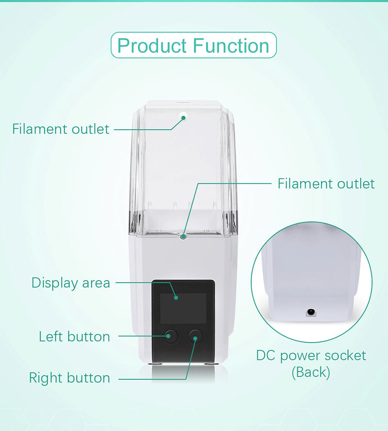 Sunlu Filadryer S1 Plus - Tilbehør til 3D print hos 3D Saga