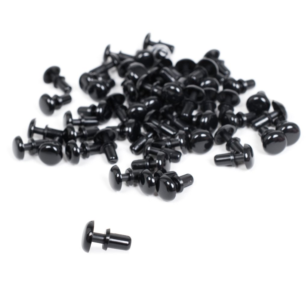 Nylon Rivet 3,1x4,5 - 55 pcs