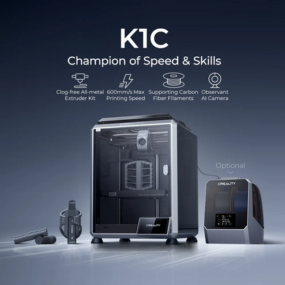 Creality K1C - Creality 3D printer fra 3D Saga