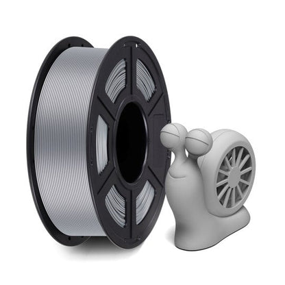 Sølvgrå Anycubic PLA+ 1.75 mm 1 KG - Anycubic filament fra 3dsaga.com