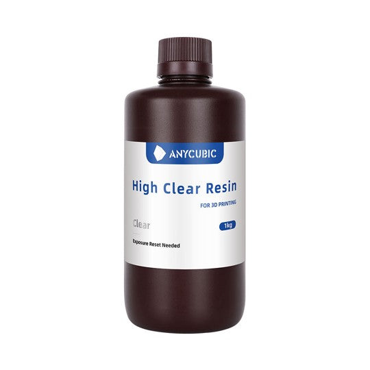 Anycubic High Clear resin 1L - Stort udvalg af resin til 3D print