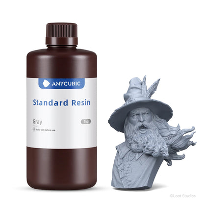 10 stk. Anycubic Standard resin 1L