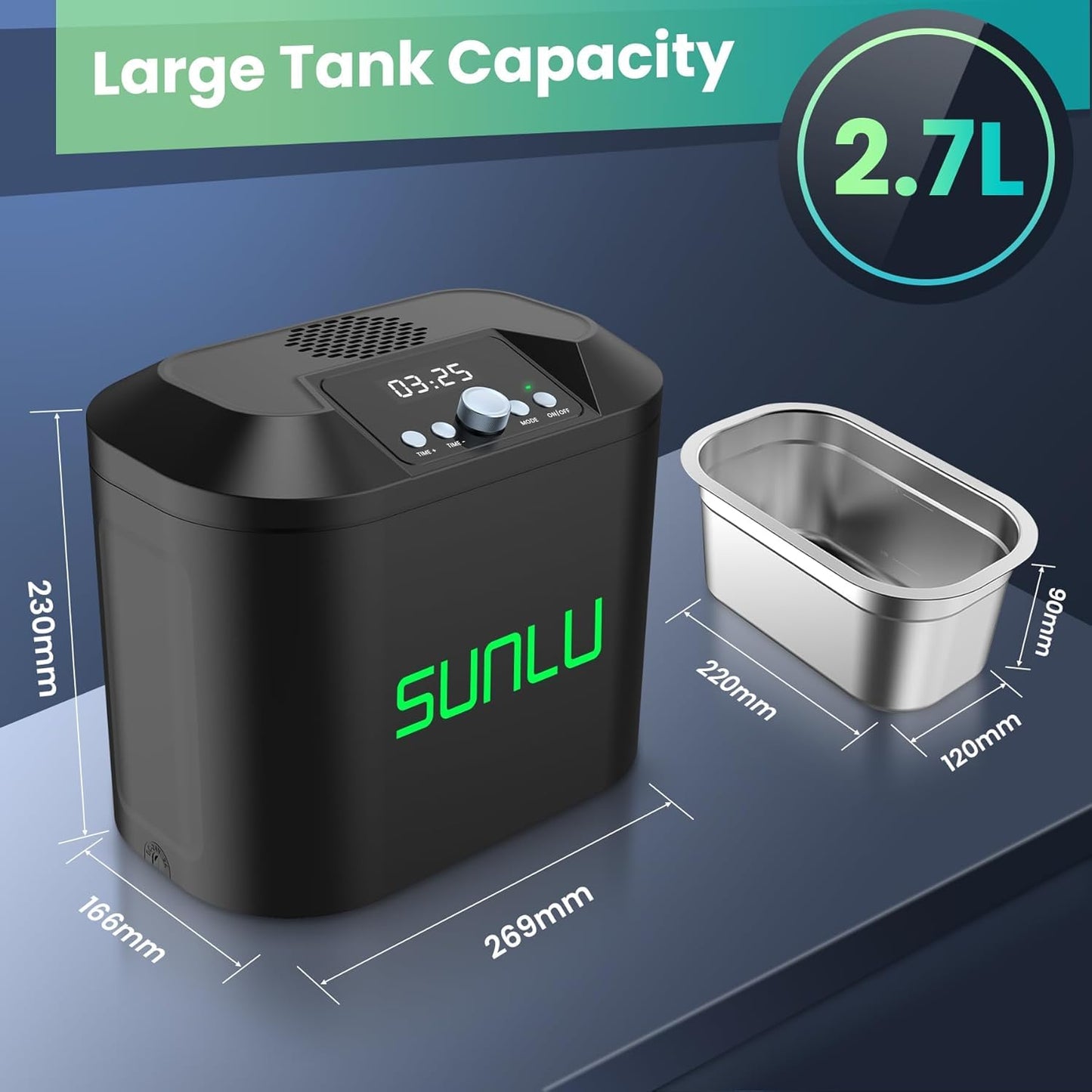 Sunlu Ultrasonic resin cleaner