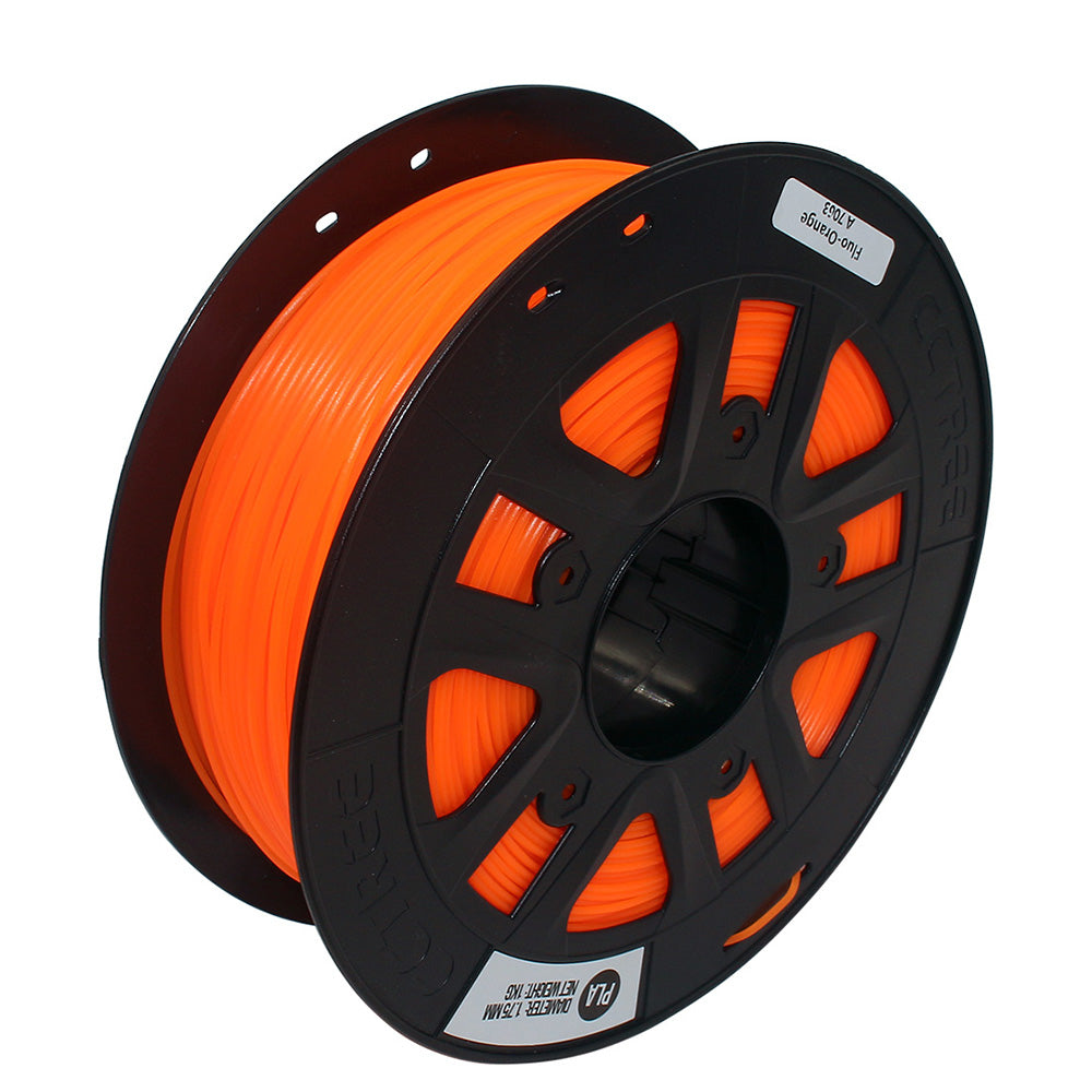 Orange PLA-ST filament fra 3D Saga