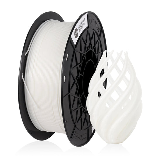 Hvid PLA-ST 1.75 mm 1 kg - Filament til din 3D printer fra 3D Saga