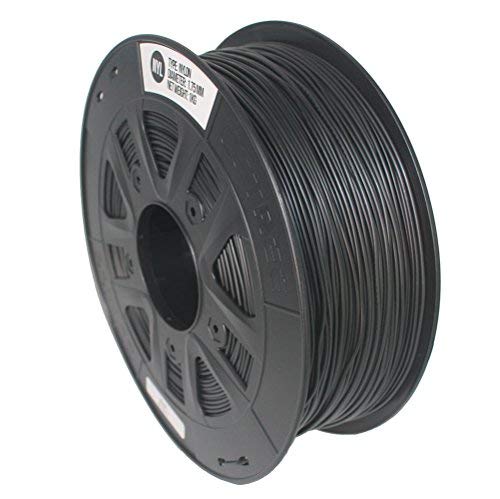 Sort Nylon filament 1.75 mm 1 kg - Filamenter til din 3D printer