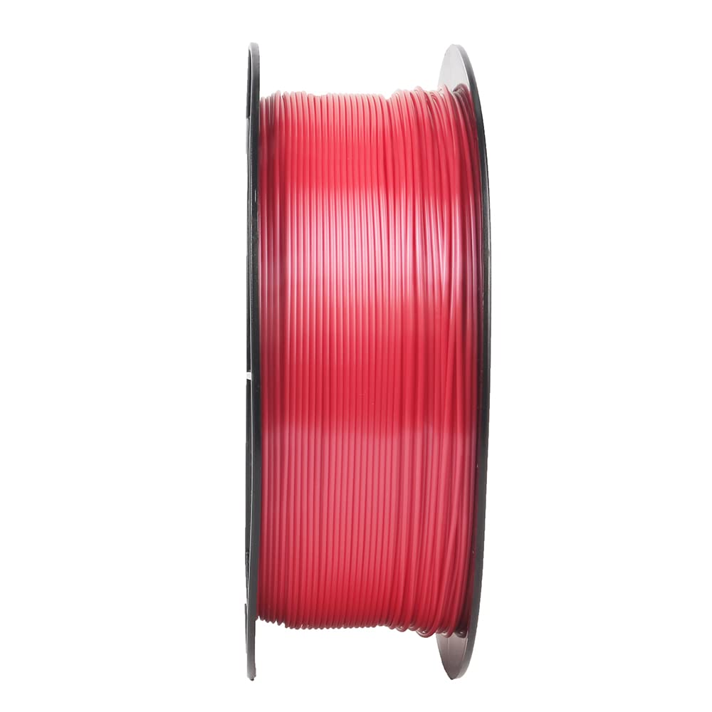 Rød SILK PLA filament 1.75 mm 1 kg - Filamenter til din 3D printer