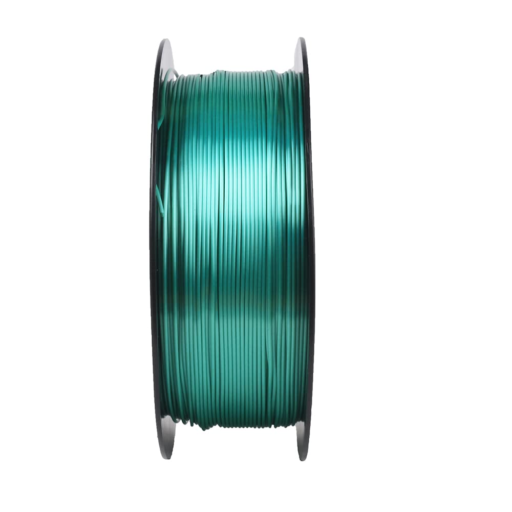 Grøn SILK PLA filament 1.75 mm 1 kg - Filamenter til din 3D printer