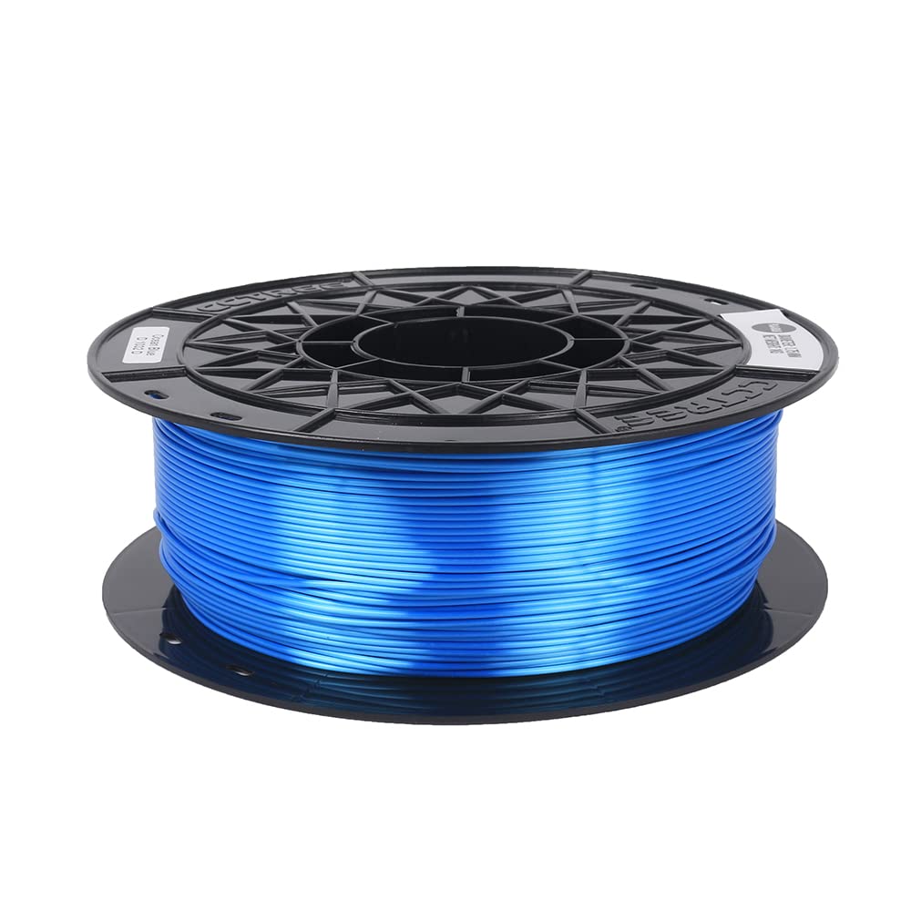 Blå SILK PLA filament 1.75 mm 1 kg - Filamenter til din 3D printer