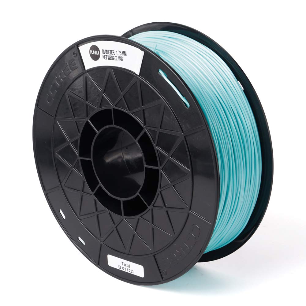 Teal SILK PLA filament 1.75 mm 1 kg - Filamenter til din 3D printer