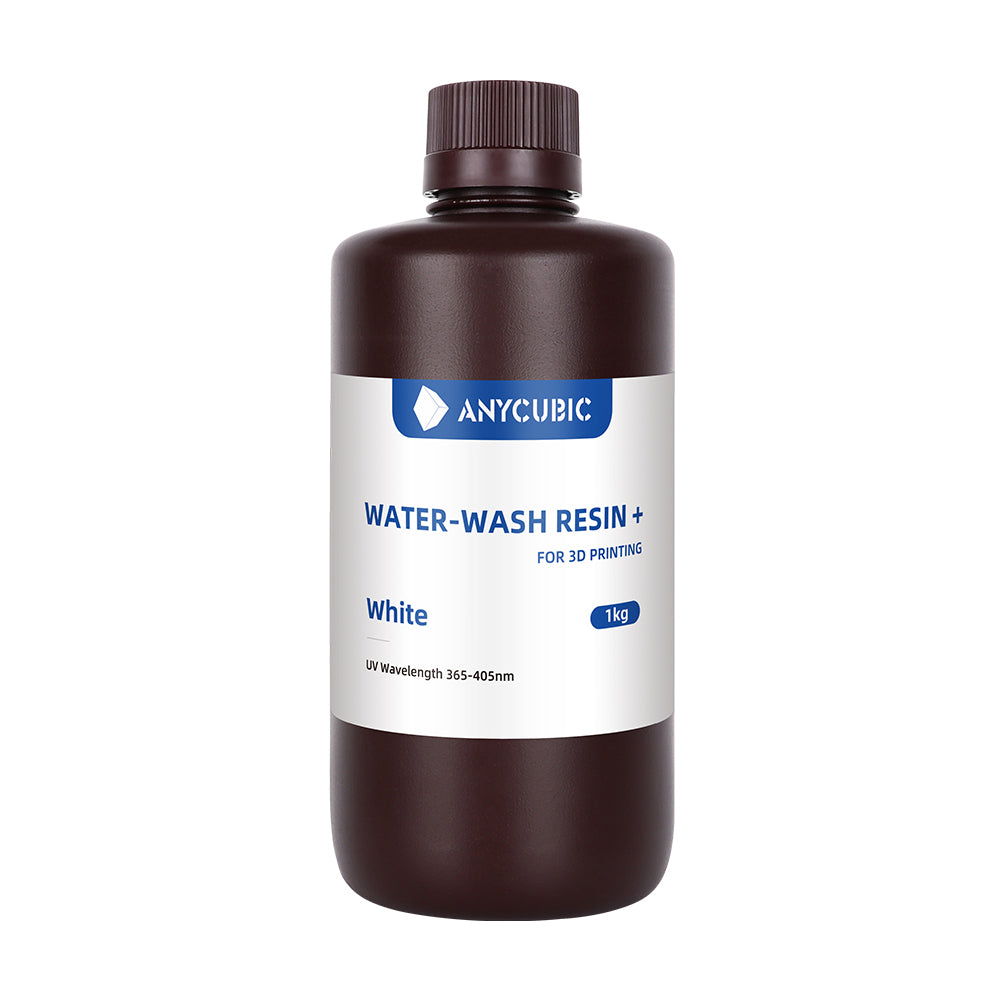 Hvid Water wash Resin 1 L - Resin fra Anycubic Nordic