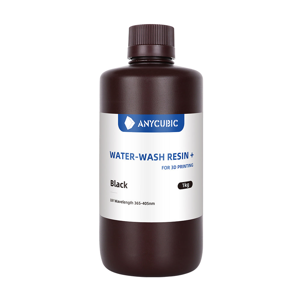 Sort Water wash Resin 1 L - Resin fra Anycubic Nordic