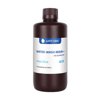 Blå Water wash Resin 1 L - Resin fra Anycubic Nordic