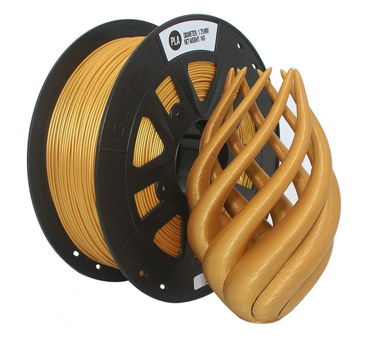 Guld PLA-ST 1.75 mm 1 kg - Filament til din 3D printer