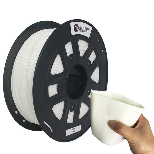 Hvid TPU filament 1.75 mm 1 kg - Filamenter fra Anycubic Nordic