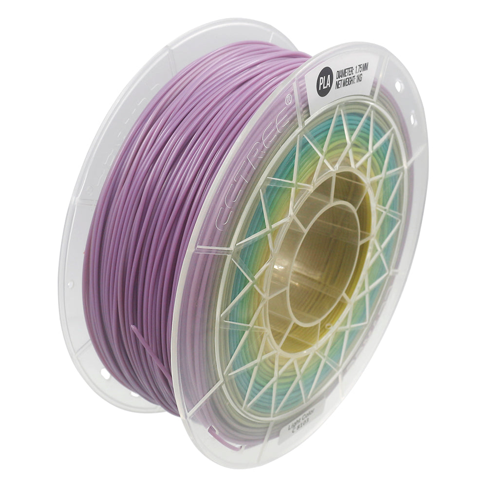 Rainbow PLA-ST filament fra 3D Saga