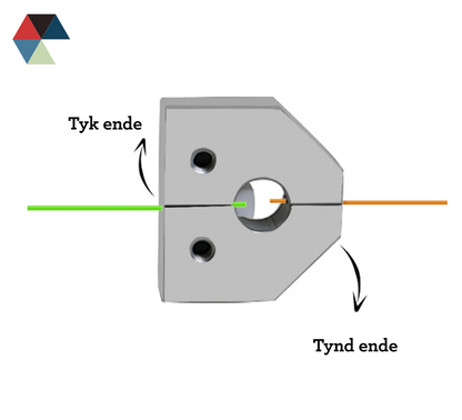 Filament svejser til 1.75mm filament - Tilbehør til din 3D Printer