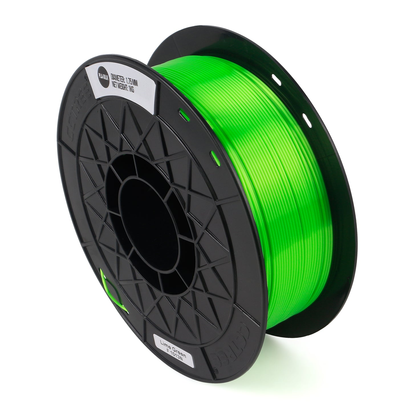 Lime grøn SILK PLA filament 1.75 mm 1 kg - Filamenter til din 3D printer