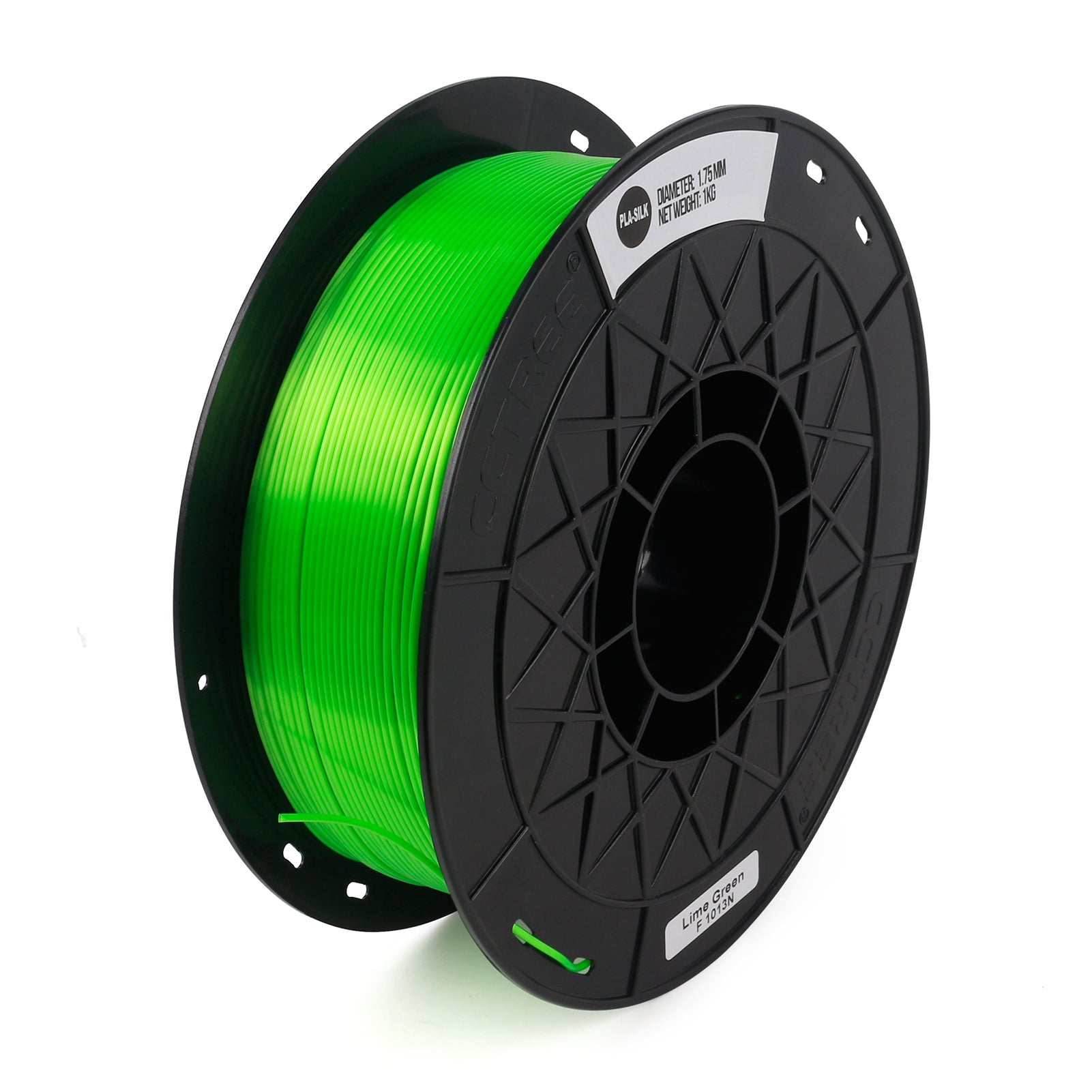 Lime grøn SILK PLA filament 1.75 mm 1 kg - Filamenter til din 3D printer