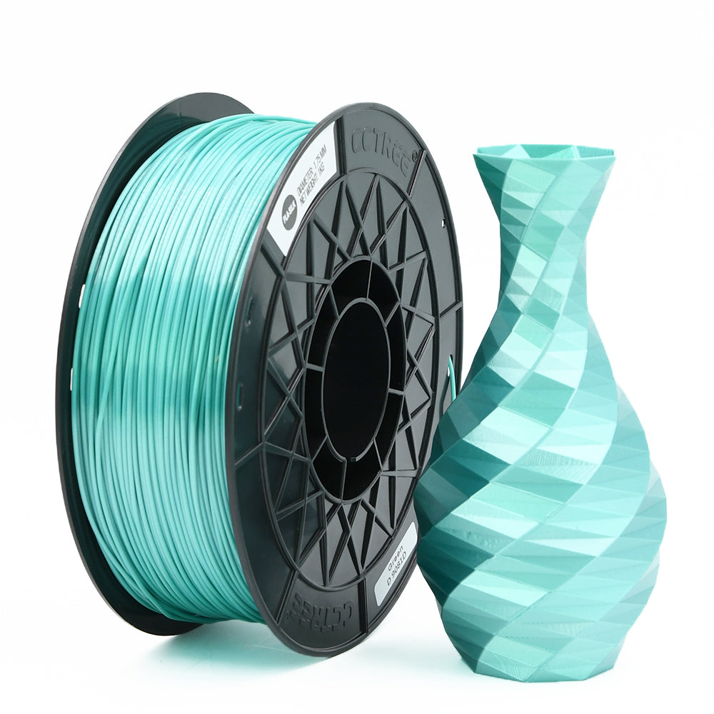 Teal SILK PLA filament 1.75 mm 1 kg - Filamenter til din 3D printer