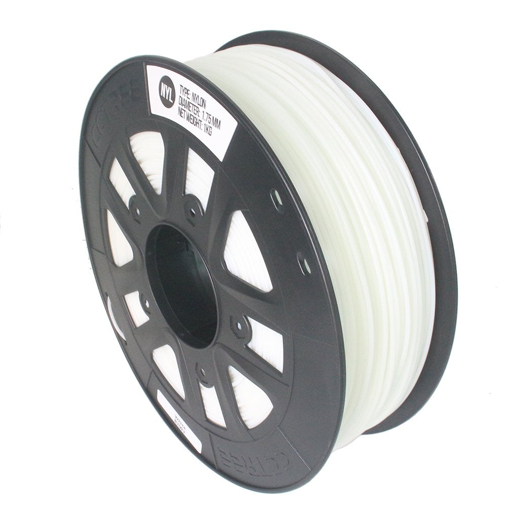 Hvid Nylon filament 1.75 mm 1 kg - Filamenter til din 3D printer